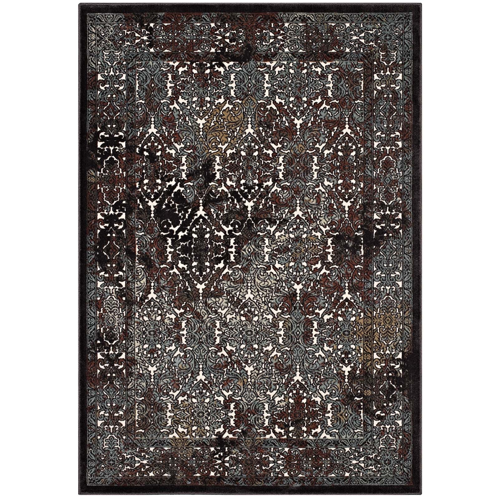 Modway Westia Ornate Turkish 5x8 Vintage Area Rug | Rugs | Modishstore
