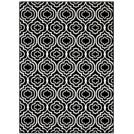 Modway Frame Transitional Moroccan Trellis 8x10 Area Rug | Rugs