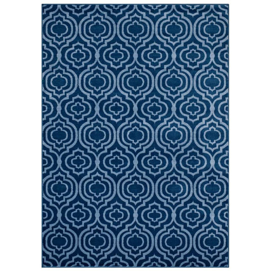 Modway Frame Transitional Moroccan Trellis 8x10 Area Rug | Rugs | 