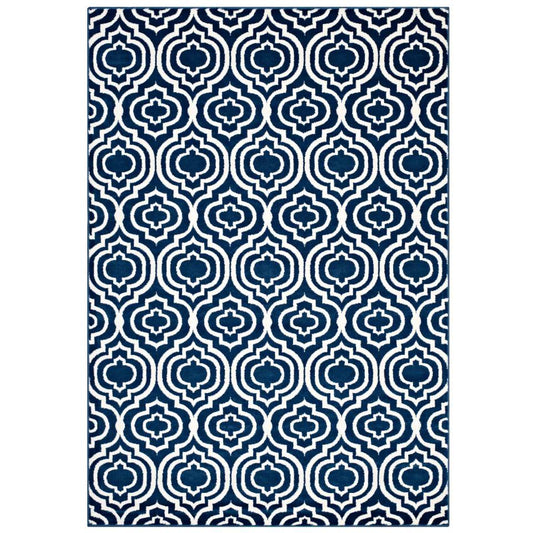 Modway Frame Transitional Moroccan Trellis 8x10 Area Rug | Rugs | 