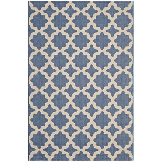 Modway Cerelia Moroccan Trellis 8x10 Indoor and Outdoor Area Rug | Rugs | 