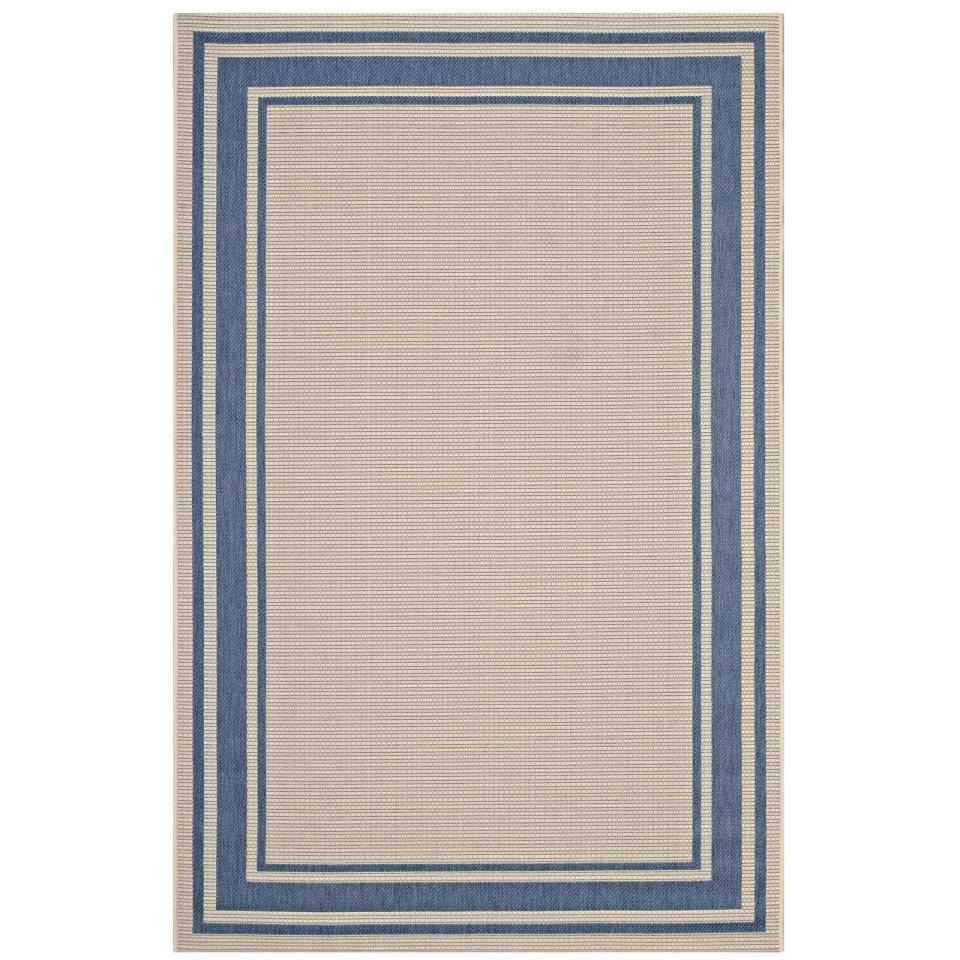 Modway Rim Solid Border 8x10 Indoor and Outdoor Area Rug | Rugs | Modishstore-2