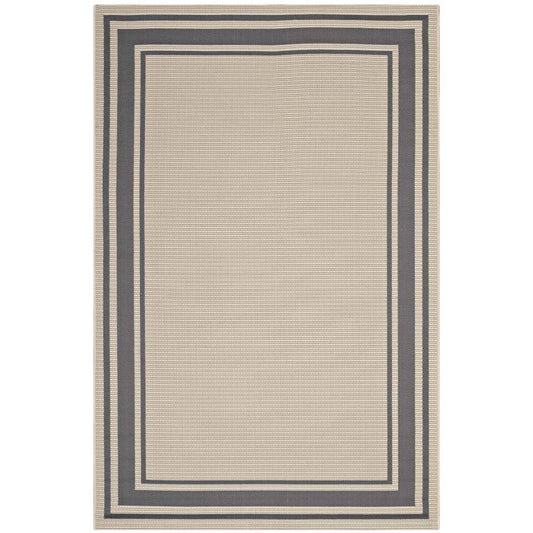 Modway Rim Solid Border 8x10 Indoor and Outdoor Area Rug | Rugs | Modishstore-3