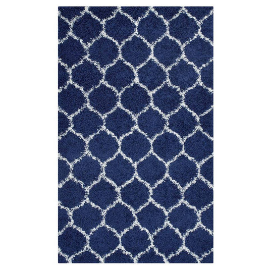 Modway Solvea Moroccan Trellis 8x10 Shag Area Rug | Rugs | Modishstore