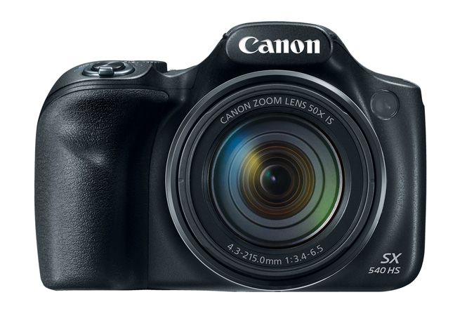 Canon PowerShot SX540HS 20.3MP Digital Camera with 50x Optical Zoom (Black)