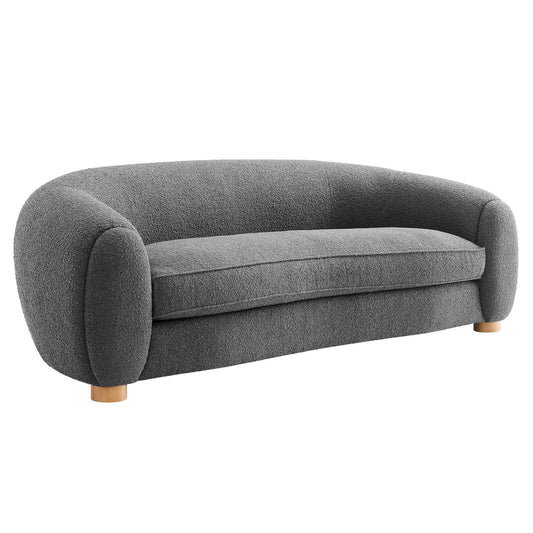 Abundant Boucle Upholstered Fabric Sofa By Modway | Sofas